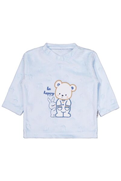 Minidamla طقم تافشاني لاي بير مكون من قطعتين من عمر 1 إلى 6 أشهر - أزرق من عمر 1 إلى 3 أشهر