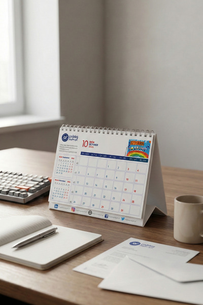 Çağdaş Yaşam İçin Özel Tasarımlı Masa Takvimi 2026 – Minimal ve Modern Tasarım, Premium Baskı, Şık Ofis & Ev Kullanımı