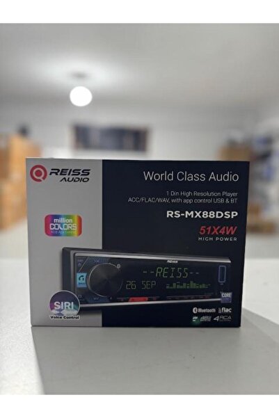 Reiss AUDİO RS-MX88 DSP PROFESYONEL OTO TEYP