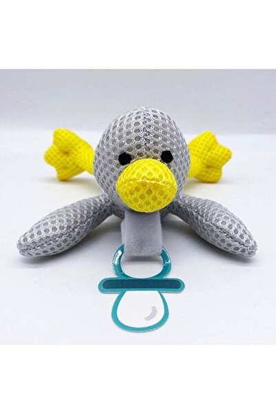 genernic بيبي وركس بيبي بالز رمادي بنقشة البطة قابل للتنفس - صوت البطة