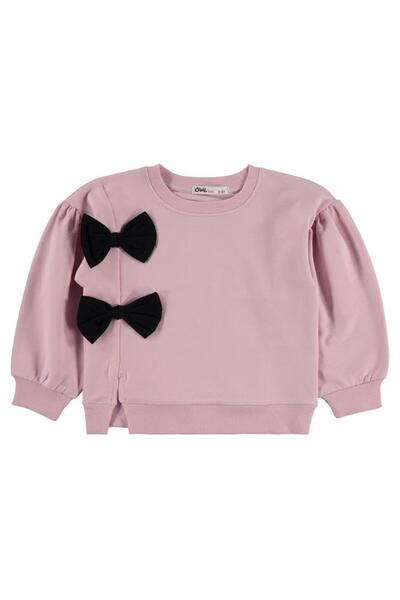 Civil Girls 2-5 Years Old Set with Bow Accessories - Powder 4-5 Years Old