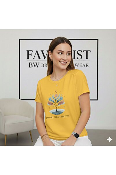 BW Bravely Wear ΕΞΕΡΕΥΝΗΣΤΕ ΟΝΕΙΡΕΣ ΑΝΑΚΑΛΥΨΤΕ ΤΥΠΩΜΕΝΟ ΓΥΝΑΙΚΕΙΟ ΒΑΣΙΚΟ ΜΠΛΟ...