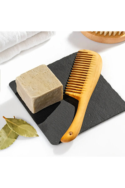 Hakiki Store Şimşir Tarak + Defne Sabunu ( %70 Defne Yağı + %30 Zeytinyağı )