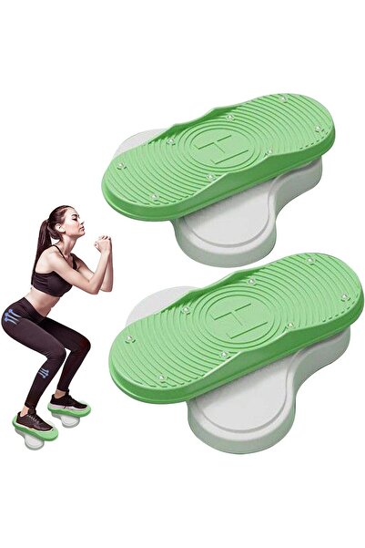 HEPİTOP Bel Büküm Diski Egzersiz Twister Disk Dönen Tahta, Bel Karın Kası Egzersiz Ekipmanı 2 ADET