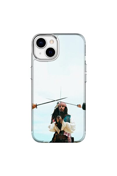 Turkuaz iPhone 13 Compatible 3-Piece Duel Design Luxury Silicone Case