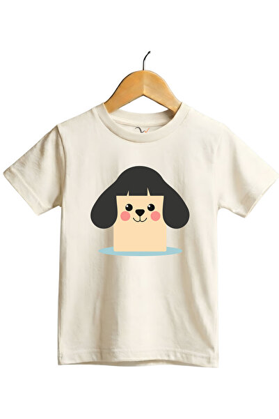 WİDİ Παιδικό μπλουζάκι με χαριτωμένο χαρακτήρα σκύλου με τύπωμα Regular Fit 1...