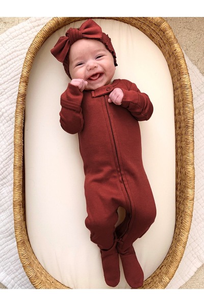 Lovedbaby Body pentru bebeluși, 100% bumbac, Spice , 0-12 luni