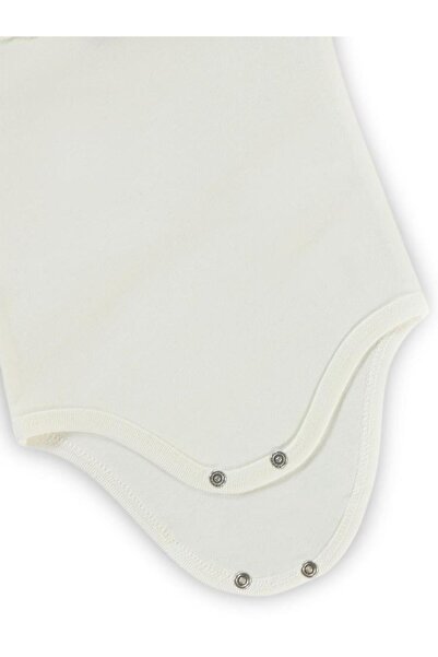 Civil Baby Памучна прежда с дантелени ленти 3-9 месеца Момичешки боди с копче...