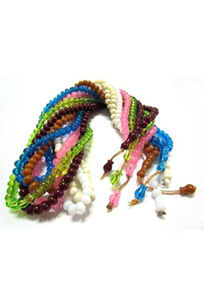 OBRNHOMEN 99 حبة تسبيح 8 ملم للصلاة بالجملة 200 قطعة بألوان متنوعة