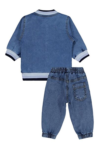 Civil Baby طقم جينز للأطفال من 6 إلى 18 شهرًا - أزرق من 18 إلى 24 شهرًا