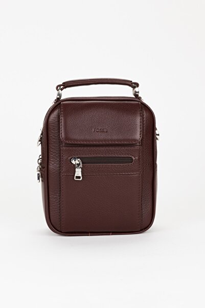 Fossil 100% Genuine Leather Men's Small Size Hand and Cross Shoulder Bag