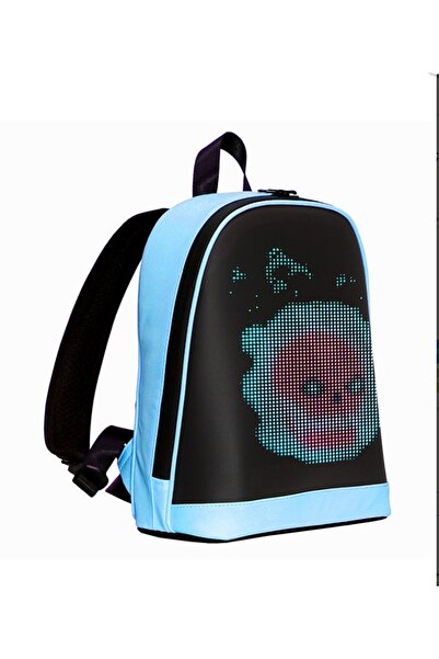 Reyo Pixelbag Mini Led Children's Bag Blue