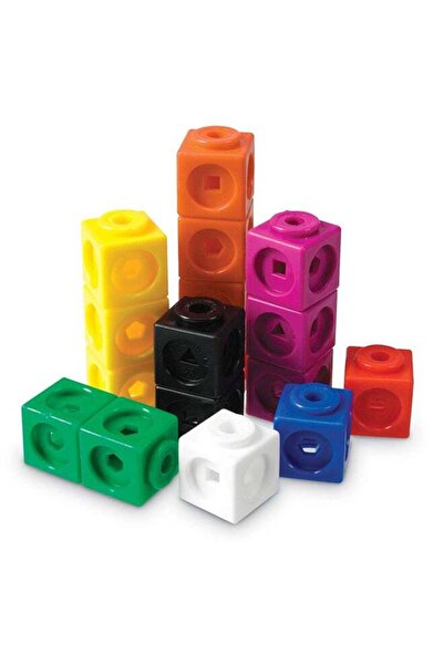 Learning Resources MathLink Cubes - Set of 100 Cubes, Ages 5+