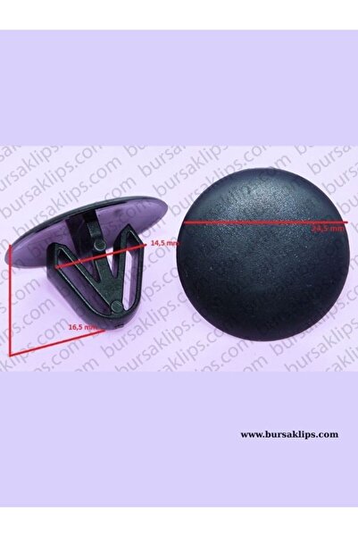 bursaklips 3211- مشبك عازل للصدر لسيارات فيات وألفا روميو ولانشيا 7637466 (10...