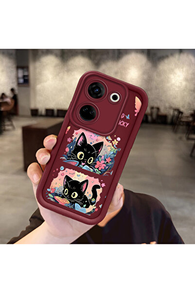 Hontinga حافظة هاتف من السيليكون الناعم مضادة للسقوط لهاتف تكنو كامون 20 برو ...