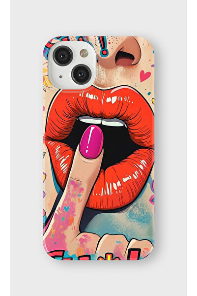 lelia حافظة هاتف شفافة متوافقة مع هاتف iPhone 13 Mini مطبوع |   المجموعة: كوي...