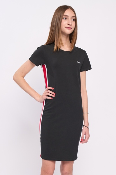 Lee Cooper Women's dress with striped pattern and logo