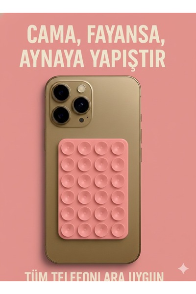 Case collection حامل هاتف بشفط هوائي من السيليكون، حامل لاصق مضاد للانزلاق لل...