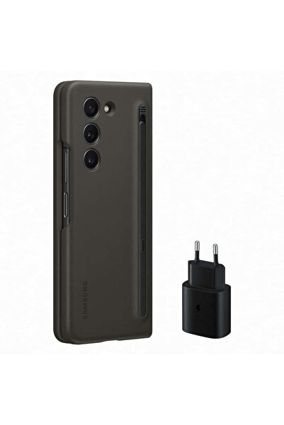 Samsung Λεπτή θήκη βιβλίου με S Pen και προσαρμογέα ταξιδιού - Πλαστική μαύρη...