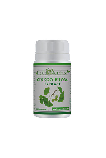 Health Nutrition Ginkgo Biloba Extract 60 comprimate