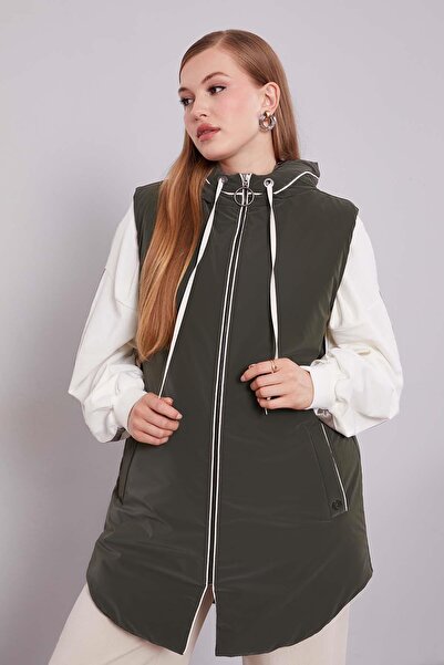 Levidor Khaki Hat Inflatable Vest