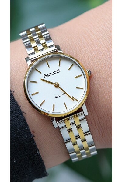 Ferrucci Çelik Kadın Kol Saati Premium Kolleksiyon Yeni Sezon