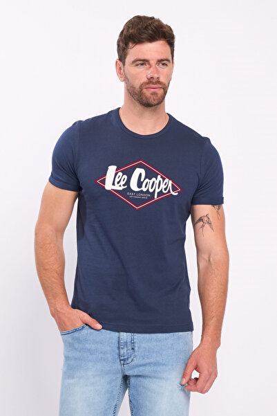 Lee Cooper Tricou barbat maneca scurta cu imprimeu detalii logo
