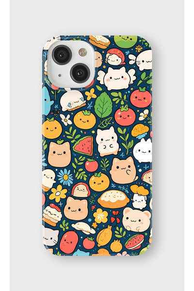 lelia حافظة هاتف شفافة متوافقة مع هاتف iPhone 13 Mini مطبوع |   المجموعة: كاو...