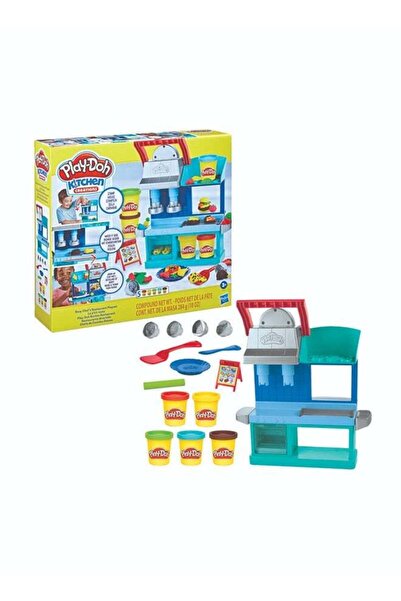 Generic Play-Doh Busy Chef Restaurant 2-Sided Kitchen Playset for Kids Ages 3+