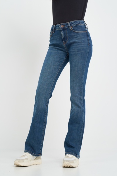 Timeout Women's bootcut jeans with faded look