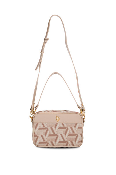 U.S. Polo Assn. K.Bej-K.Bej Kadın Postacı Çantası Us26121