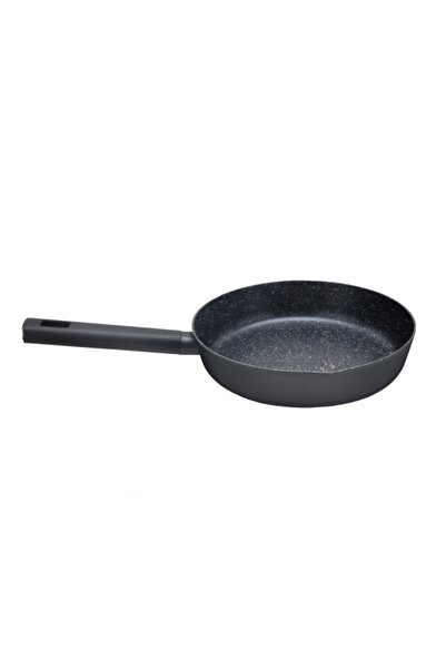 Zilan Universal Frying Pan, 20 cm, Ecological Marble Non-Stick, Soft-Touch Handle, ZLN 0904, Black