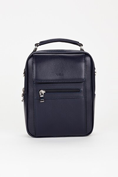 Fossil 100% Genuine Leather Men's Medium Size Handbag and Crossbody Shoulder Bag