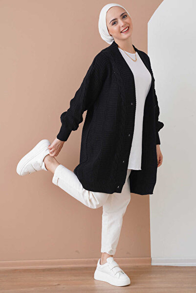 Rodi Women's Hijab Knitwear Cardigan 15768