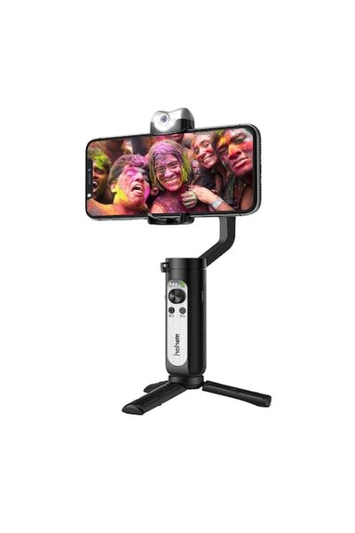 Hohem Stabilizator Gimbal iSteady V2 pe 3 axe - Urmărire automată AI, Lumină ...
