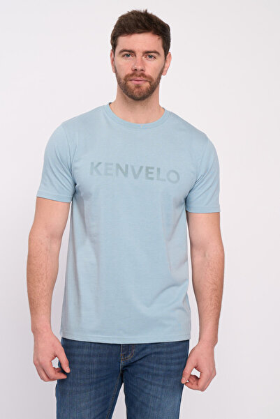 KVL by KENVELO Tricou barbat cu logo text