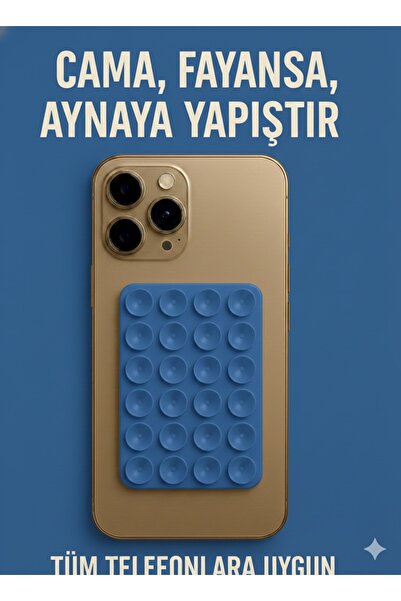 Case collection حامل هاتف بشفط هوائي من السيليكون، حامل لاصق مضاد للانزلاق لل...