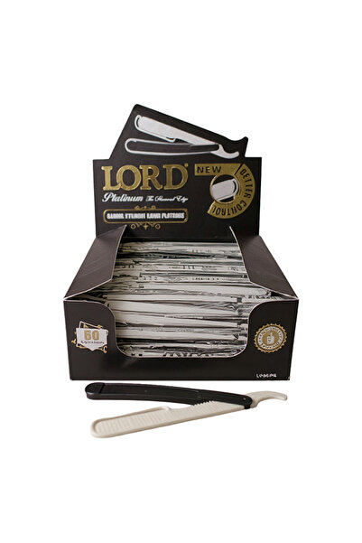 Lord شفرات حلاقة احترافية للاستخدام مرة واحدة - علبة تحتوي على 50 قطعة (L.05PS)
