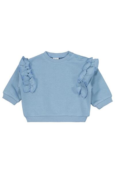 Civil Baby Ruffled 6-18 Month Set - Blue 12-18 Months