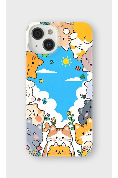 lelia حافظة هاتف شفافة متوافقة مع هاتف iPhone 13 Mini مطبوع |   المجموعة: كاو...