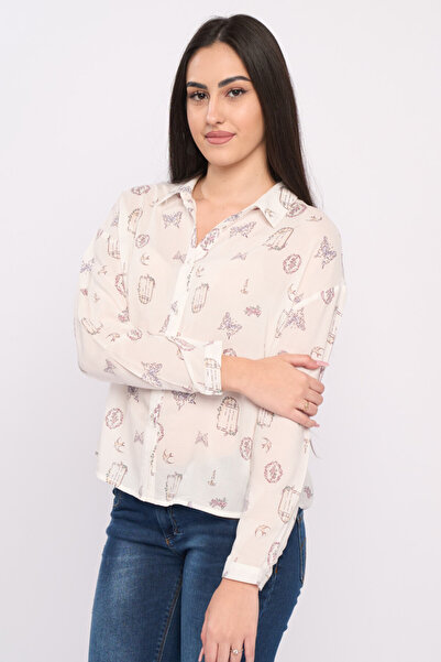 Timeout Women's long sleeve shirt with pattern