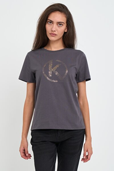 KVL by KENVELO Tricou dama cu imprimeu grafic logo