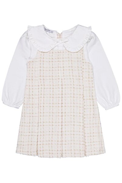 Pierre Cardin 6-9 Years Old Dress - Ecru 6-7 Years Old
