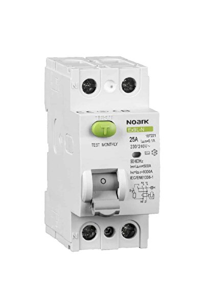 NOARK ELECTRIC NOARK differential fuse RCCB Ex9L-N 2P 40A 30mA 6kA type A - Noark Ex9L-N 108350