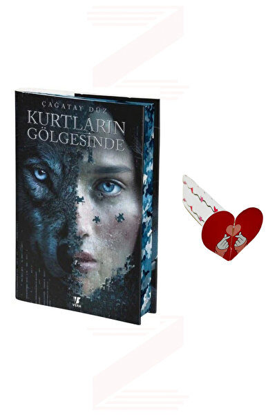 Vera Kitap Kurtların Gölgesinde (CİLTLİ-YAN BOYAMALI) Özel Tasarım Kalp Ayraç...