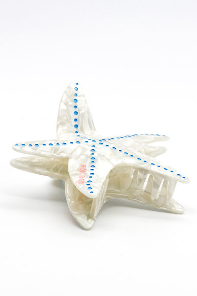 Nearsis Starfish White Colored Latch Buckle