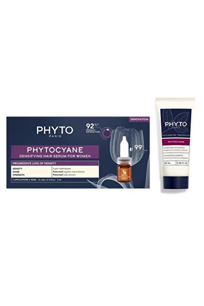 Phyto Phytocyane Kadın Serum Ve Şampuan 100 Ml Yoğun Dökülme Karşıtı Set