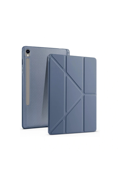 eco port Samsung Galaxy Tab S10 Fe Plus 13.1 Mars Tablet Case with Pen Holder - Lavender