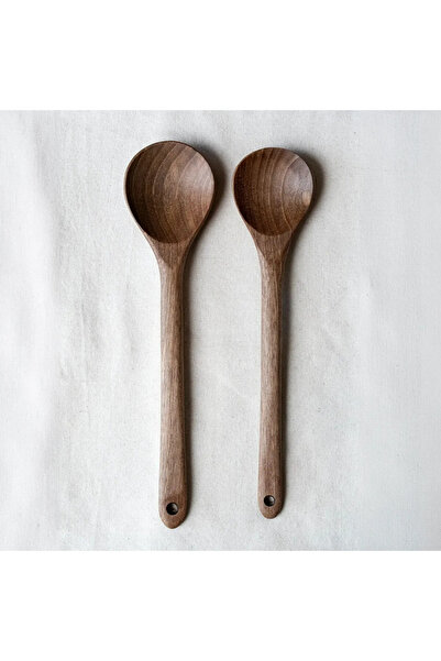 Hakiki Store Handmade Walnut Serving Set of 2