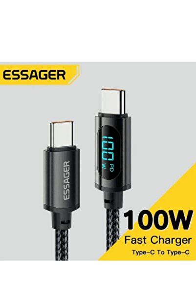 essager Ultra-Durable High-Speed USB-C to USB-C Cable 100W 5A